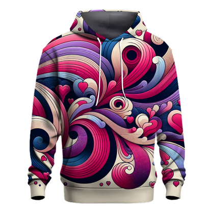 Groovy Love Waves Hoodie