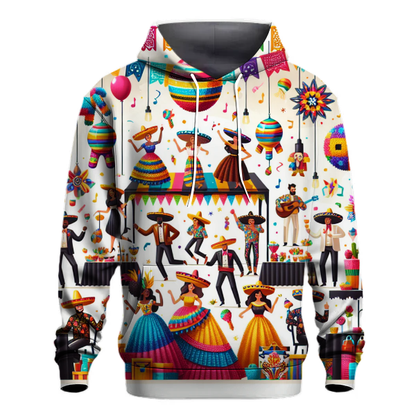 Colorful Fiesta Celebration Hoodie