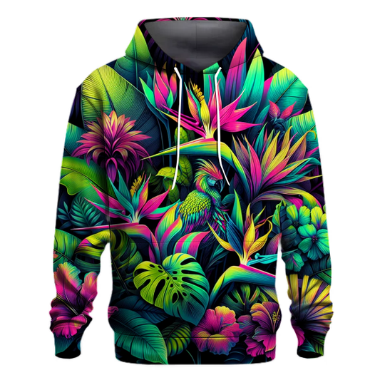 Electric Jungle Patterns Hoodie Pullover Hoodies