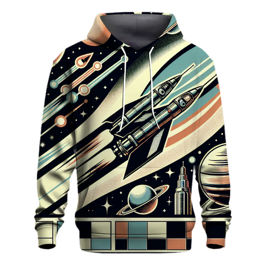 Retro Cosmic Voyage Hoodie