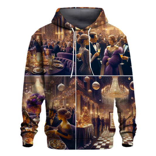 Glamorous Holiday Soiree Hoodie