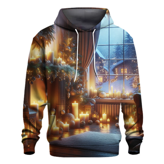 Festive Candlelit Night Hoodie