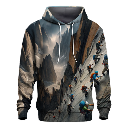 Rock Climbing Conquest Hoodie