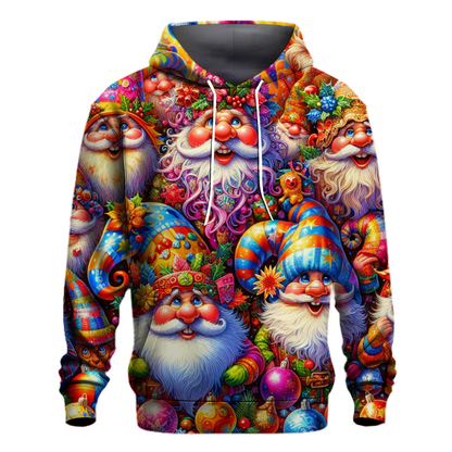 Funky Christmas Gnomes Hoodie