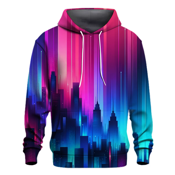 Electric Neon Gradient Hoodie