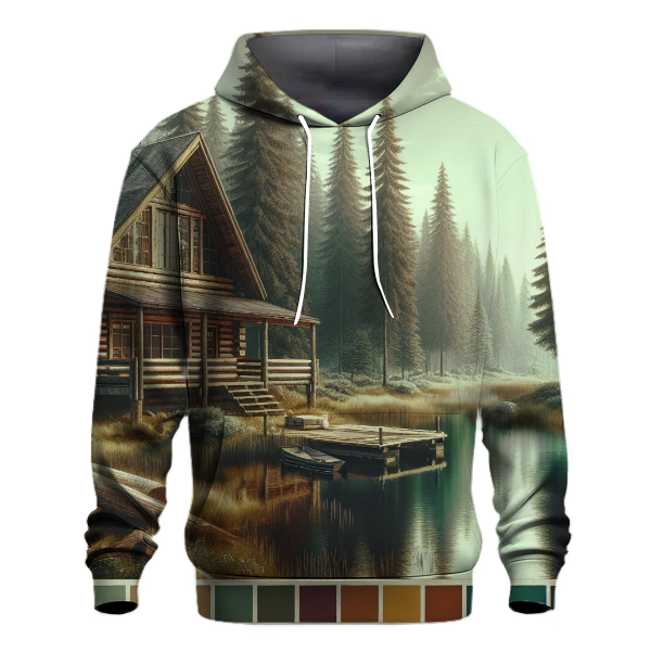 Rustic Cabin Getaway Hoodie