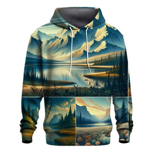 Artful Nature Landscapes Hoodie