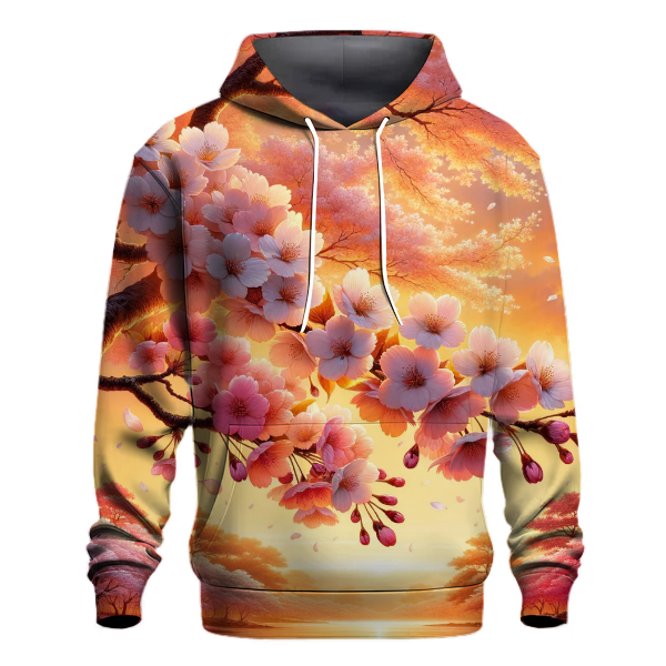 Golden Sakura Hoodie