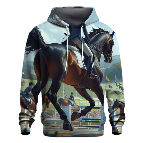 Horseback Riding - Equestrian Elegance Hoodie