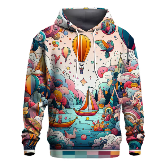 Playful Whimsical Dreams Hoodie