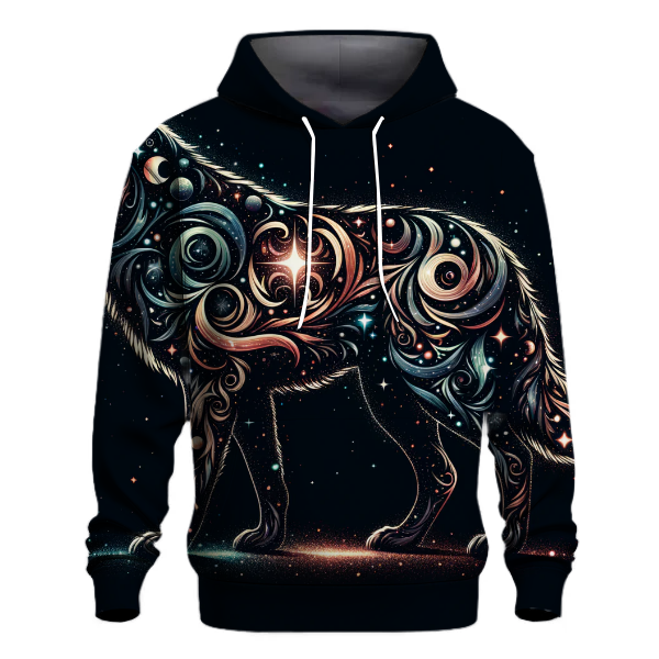 Celestial Wolf Hoodie