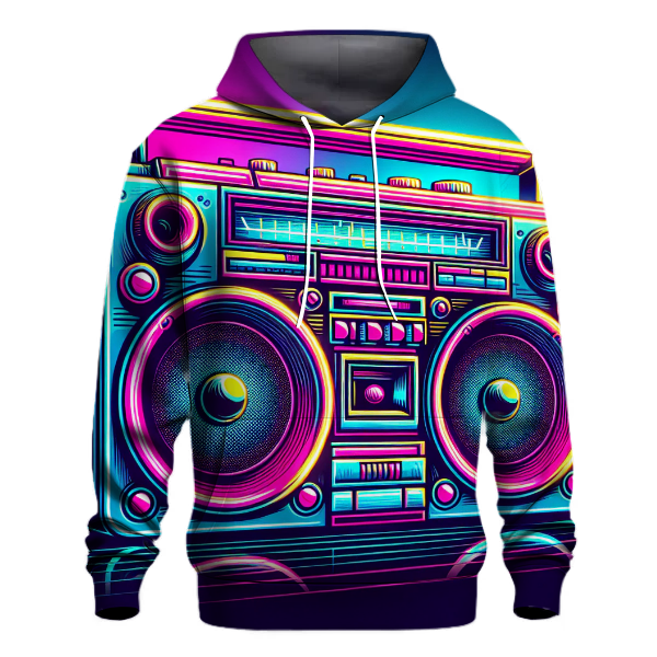 Bold Boombox Beats Hoodie