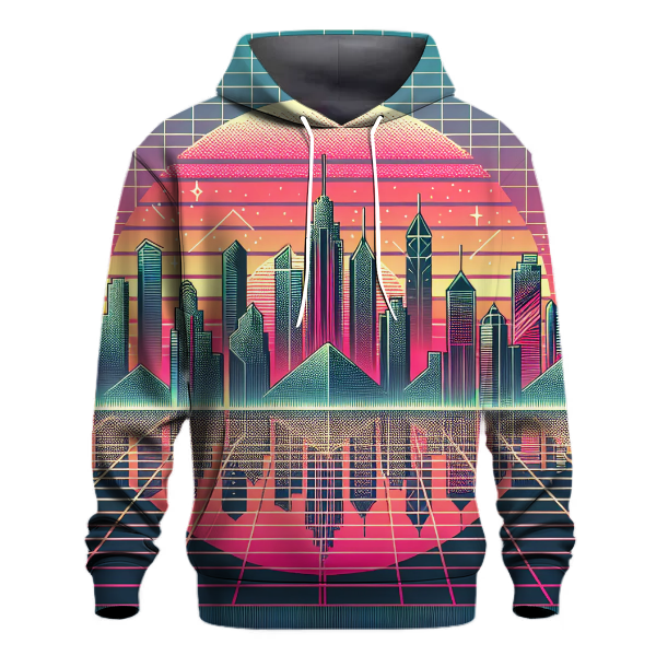 Synth City Silhouettes Hoodie