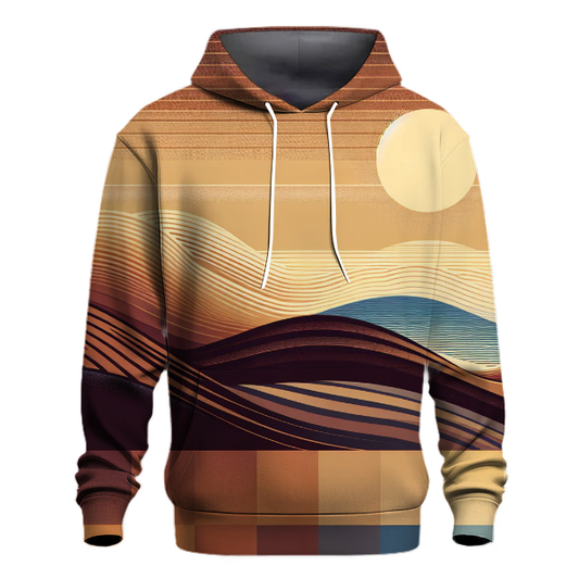 Desert Mirage Wave Hoodie