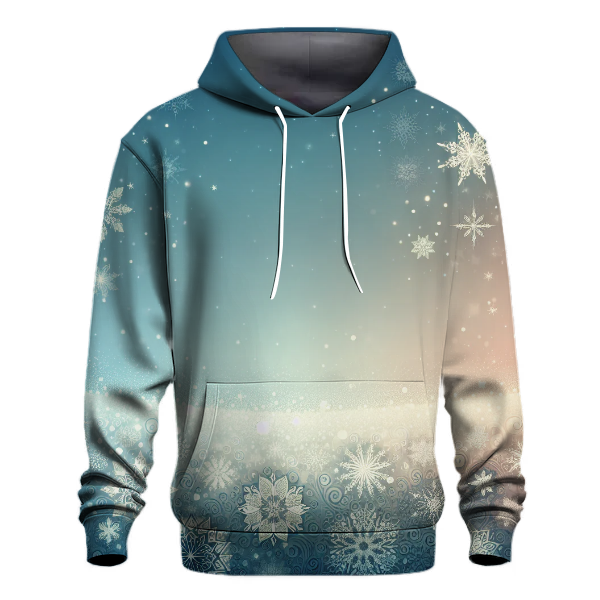 Joyful Snowflake Wishes Hoodie