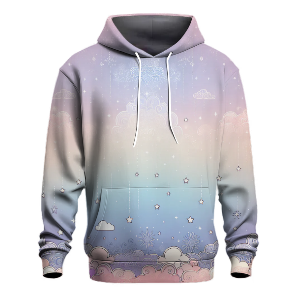 Whimsical Dreamscape Gradient Hoodie