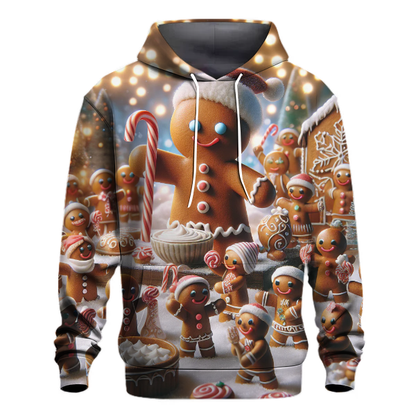 Gingerbread Man Fun Hoodie