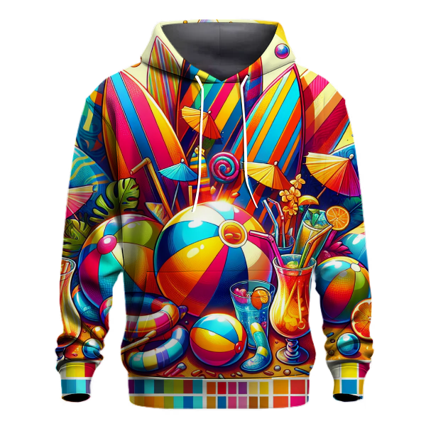 Funky Beach Vibes Hoodie