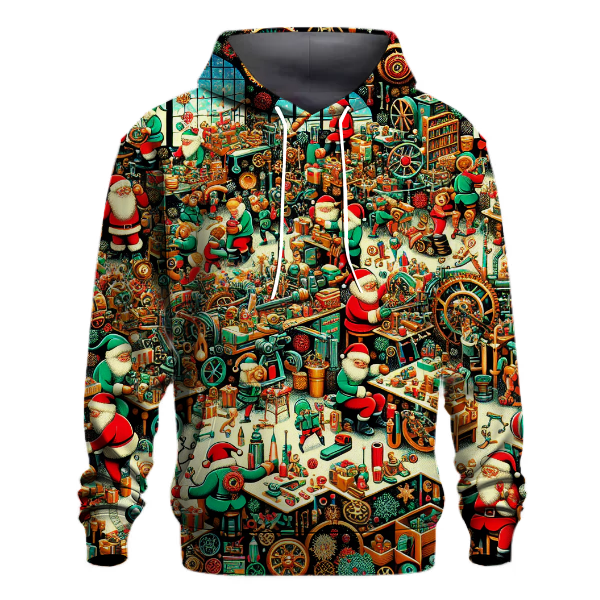 Santa's Workshop Whirlwind Hoodie