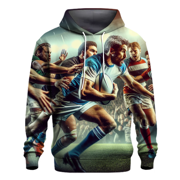 Rugby Team Unity Hoodie Graphic Hoodies