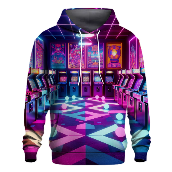 Retro 80s Arcade Hoodie