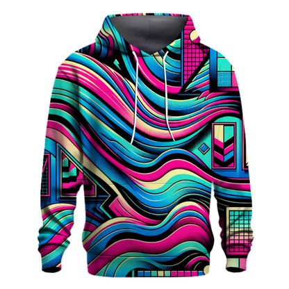 Electric Retro Wave Hoodie