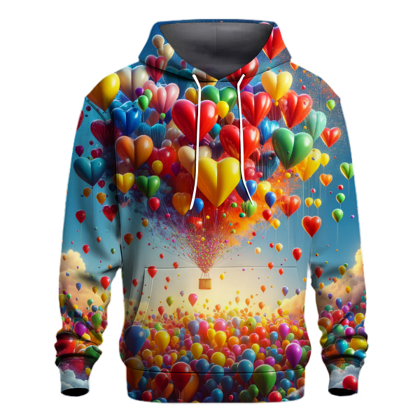 Whimsical Balloon Festival Hoodie