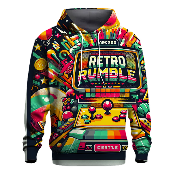 Arcade Retro Rumble Hoodie