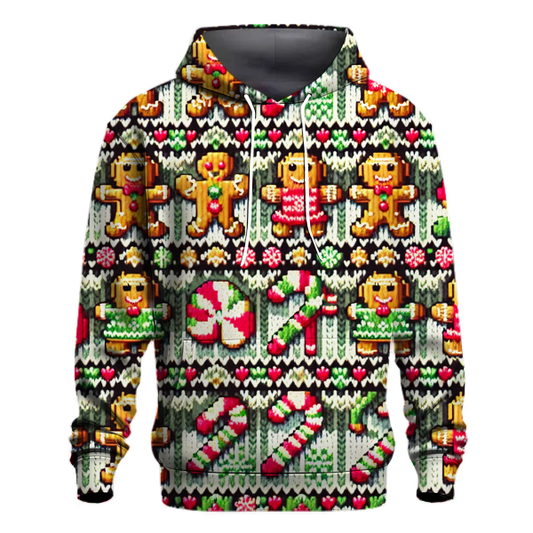 Joyous Gingerbread Delight Design Hoodie