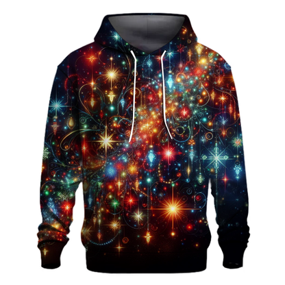 Retro Christmas Light Show Hoodie