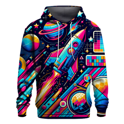 Vibrant Space Odyssey Hoodie