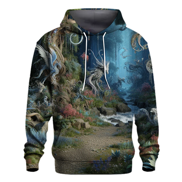 Mystical Woodland Fantasy Hoodie