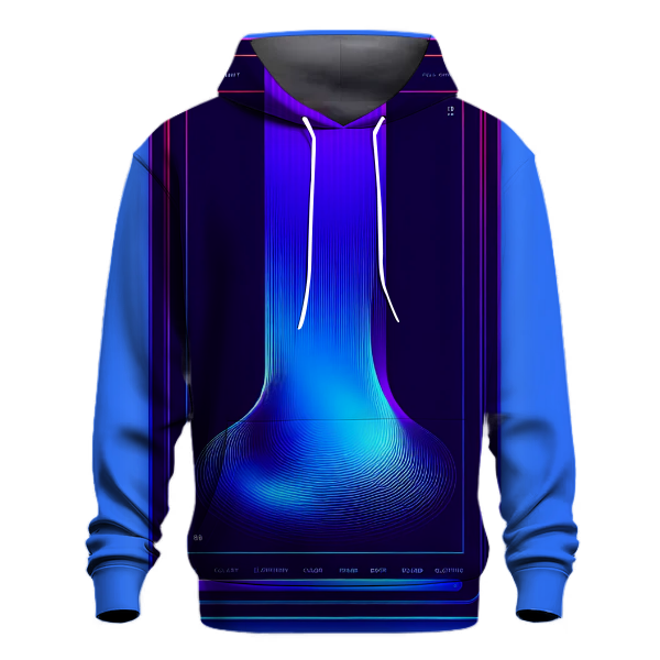 Electric Indigo Gradient Hoodie