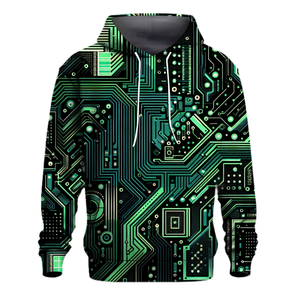 Retro Circuitry Craze Hoodie