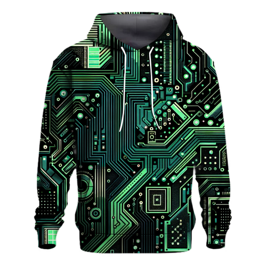 Retro Circuitry Craze Hoodie