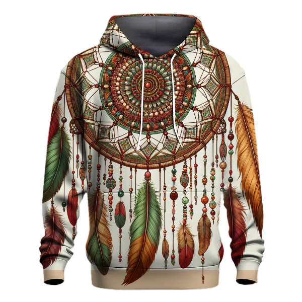 Bohemian Dreamcatcher Charm Hoodie