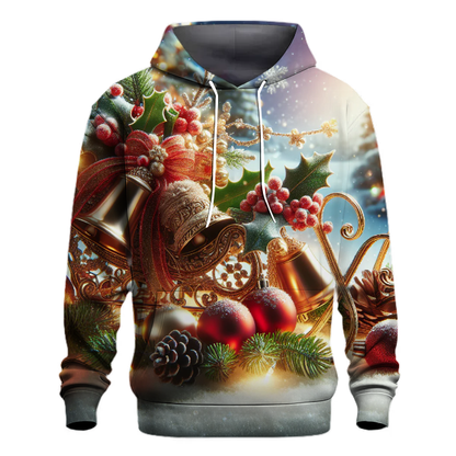 Sleigh Bells Ringing Design Hoodie