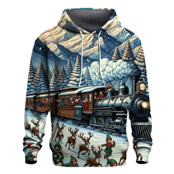 North Pole Express Adventure Hoodie