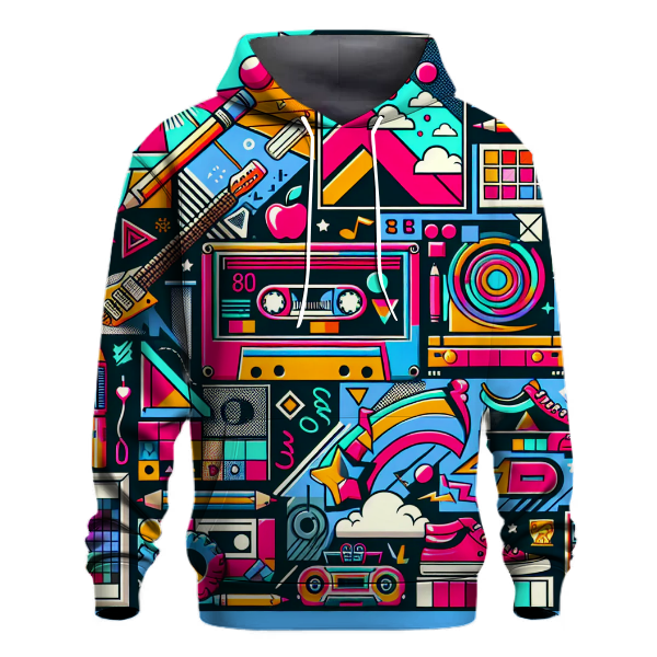 Electro Pop Art Hoodie