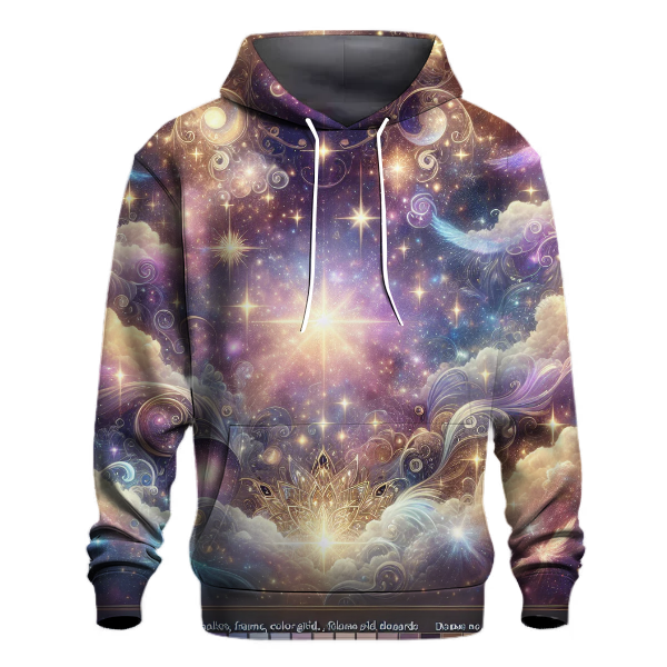 Luminous Celestial Flight Hoodie