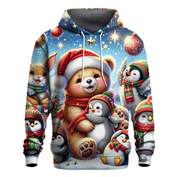 Fuzzy Friends Christmas Hoodie