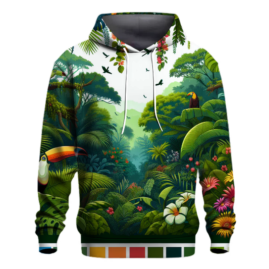 Vivid Jungle Escape Hoodie