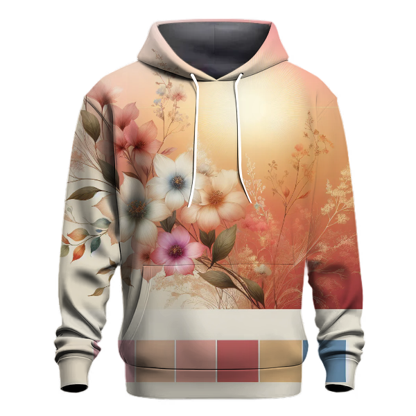 Ethereal Sunrise Bloom Hoodie