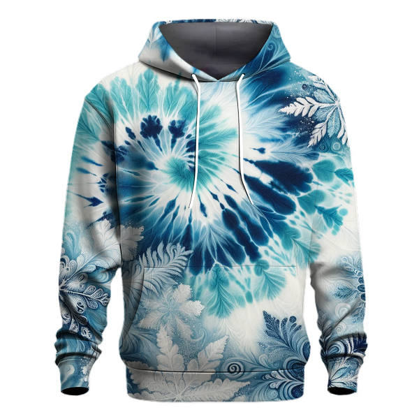 Gleaming Frosty Blue Hoodie