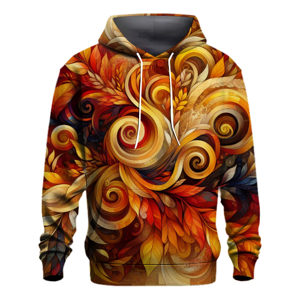 Harvest Moon Tie-dye Design Hoodie