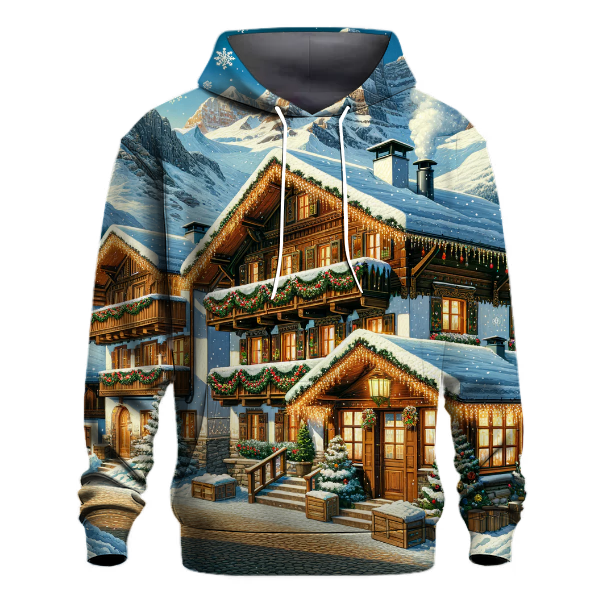 Alpine Christmas Village Hoodie