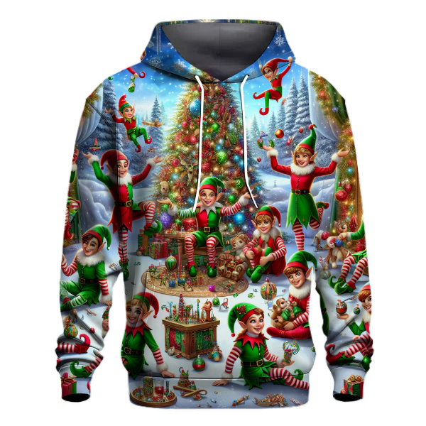 Silly Elf Shenanigans Hoodie