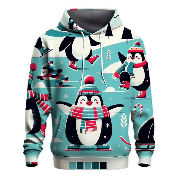 Frosty Fun Penguin Parade Hoodie