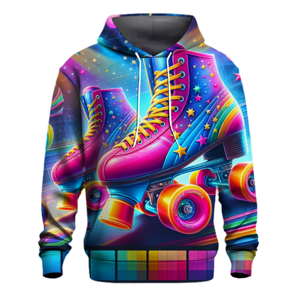 Classic 80s Roller Rink Hoodie