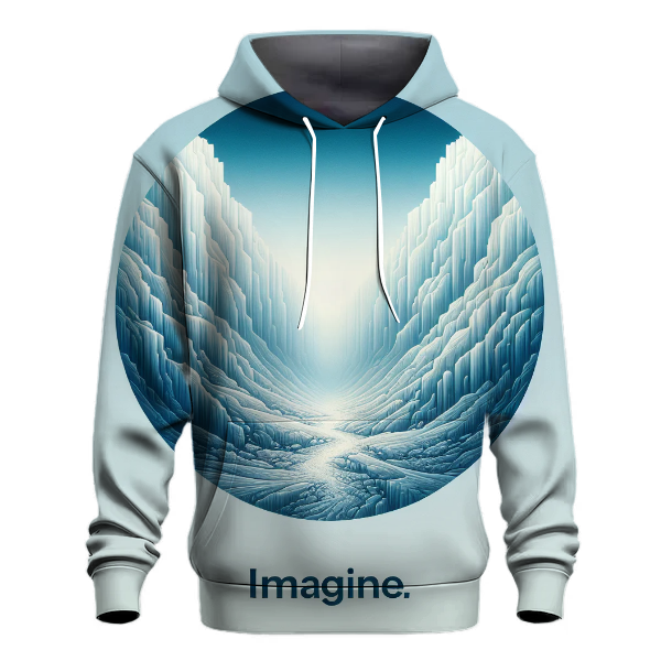 Arctic Glacier Flow Hoodie